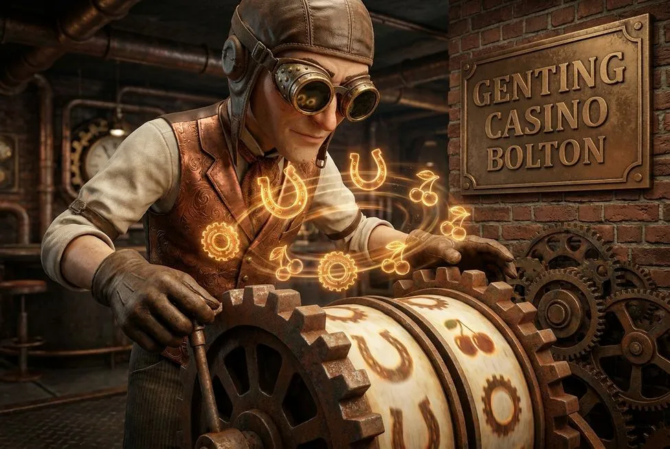 spinning reels and slot games (Genting Casino Bolton)